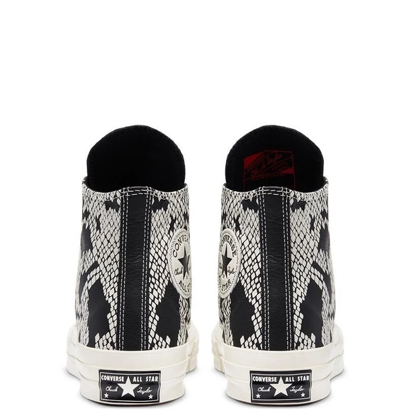 Last chance! - CHUCK 70 HI DIGITAL DAZE SNAKE PRINT LEATHER SNEAKERS - Picture 6 of 7